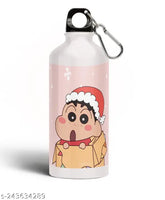 DC Brand Aluminium Sipper Bottle (750ml), Shinchan printed, ideal for kids gifts, office use, or travels