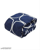 White & Glace cotton blend microfiber reversible comforter/blanket for single size bed, ideal for winter