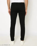Stylish and comfortable black denim jeans for men & boys - RusticBlooms, versatile fit from India