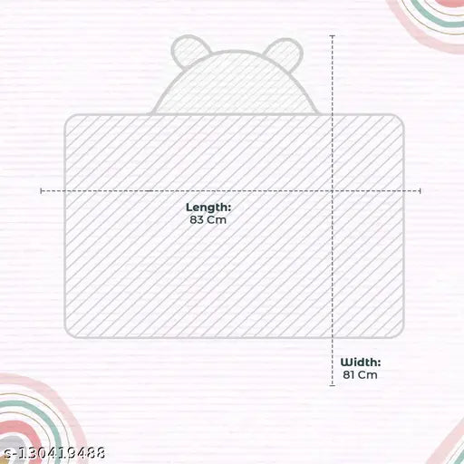 Soft fleece flannel all-season baby swaddler blanket, unisex gift for newborn boys and girls, BABYZONE branded, best for crib or bath use