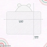 Soft fleece flannel all-season baby swaddler blanket, unisex gift for newborn boys and girls, BABYZONE branded, best for crib or bath use