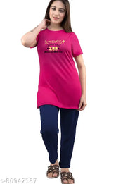 AMAHA cotton nightsuit set for women, short-sleeved cotton blend pajamas in solid colors, 100% cotton summer sleepwear from India