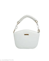 Faux leather sling bag, free size, solid net, perfect for daily essentials