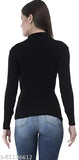 Wool highneck sweater for girls, unique look and super soft quality