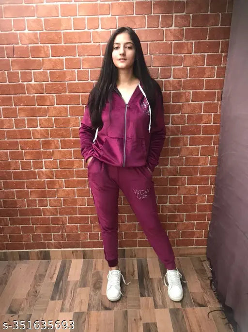 Super soft lycra velvet tracksuit - luxurious, comfortable athleisure wear for travel