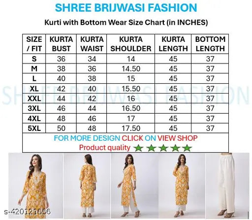 Trendy rayon kurta set with white cotton lace embroidery, calf-length palazzo pants. Indian ethnic fashion for party wear