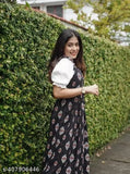 Women's printed viscose rayon dungaree dress, vibrant patterns, adjustable shoulder straps, versatile for all seasons