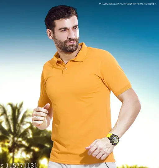 Polyester Poo T-shirt, solid color, short sleeves, slim fit for summer, sunlight protector, India origin