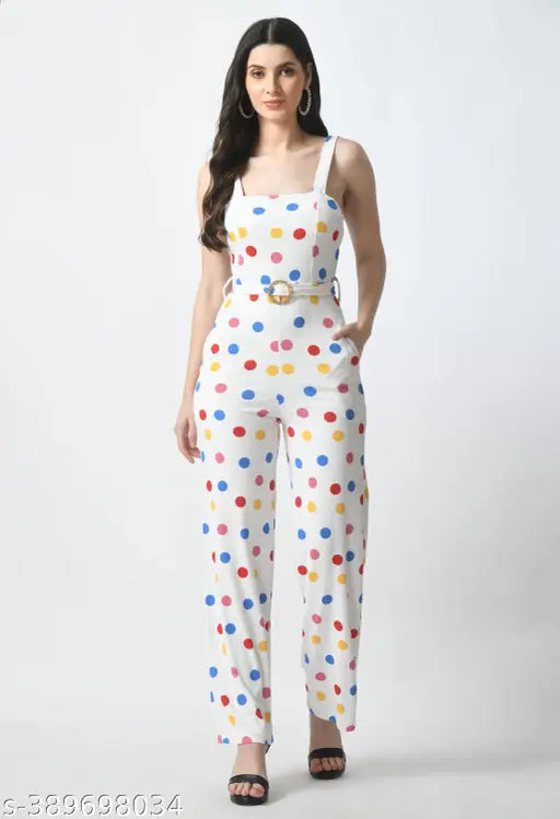 Polycotton striped jumpsuit with sleeveless sleeve print, RAYWARE women's outfit from India