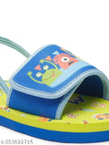 EVA slippers with back support and adjustable strap (Unisex), vibrant cartoon character pattern - kids' footwear for comfort and fun
