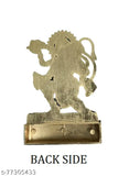 Brass Hanuman idol, 11 cm tall, for Vastu/Puja and decor, generates positive energy