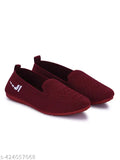 Indian-made stylish memory foam slip-ons, textured PVC soles, casual bellies for all seasons