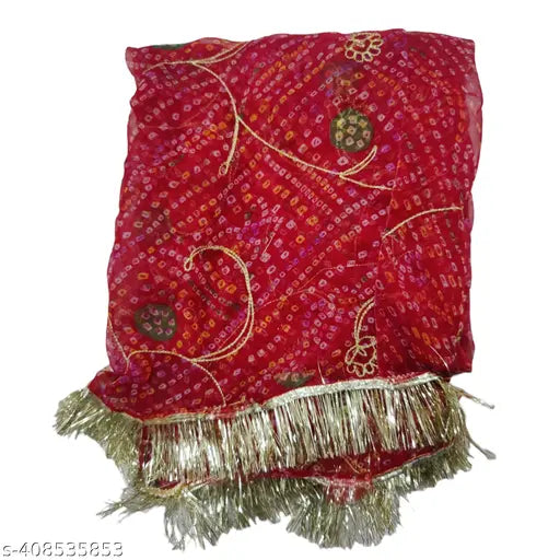 Embroidered Georgette Rajputi poshak for women, featuring Aari and stone work. Party-ready lehenga, choli, and odni set in high quality Georgette material from MANTUSHTI. India origin