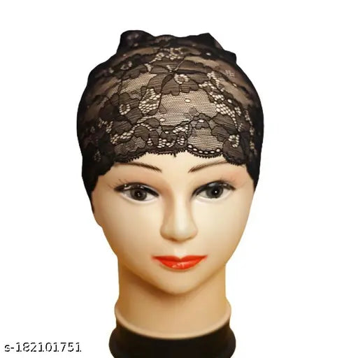 Lycra hijab cap set, self-design for 8 Muslim women, Indian origin