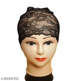 Lycra hijab cap set, self-design for 8 Muslim women, Indian origin