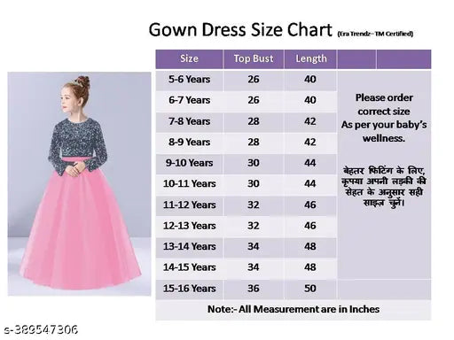 Embroidered net sequin velvet party dress for girls, trendy and stylish, 3-16 years sizes available