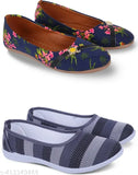 Embellished mesh ballerinas - latest comfortable women's casual bellies, India origin