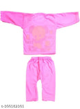 Cotton blend princess funky top & bottom sets for babies (0-18 months), vibrant printed tops, solid bottoms, soft and high-quality Indian fabric