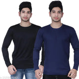 Solid nylon men's full sleeve t-shirt, plain design in multiple sizes: XS, M, L, XL, made in India