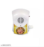 Electric Hanuman Chalisa & Gayatri Mantra Pooja Box, plastic, plug-and-play spiritual devotional bell (6cm x 6cm x 6cm), Indian origin