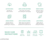 220 GSM reversible microfibre polycotton comforter blanket - single bed, 60x90 inches