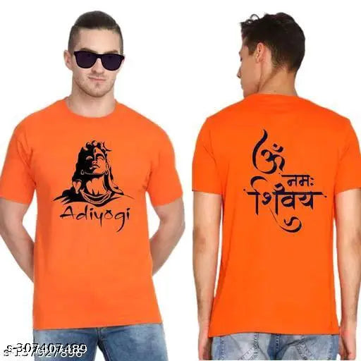 Rockman sports t-shirt, polyester short sleeve men's top with printed net pattern, made in India