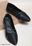 Synthetic ballerinas: trendy, comfortable flats in sizes IND-3 to IND-8, Indian origin