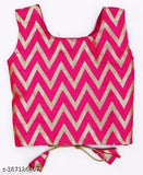 Georgette and net Lehenga-Choli with net Dupatta, botanical stitch design for girls, 8-9 years, Indian designer