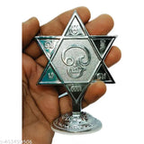 Indian Murugan Om Saravana Bhava Car Dashboard, sacred symbol for vehicle decoration