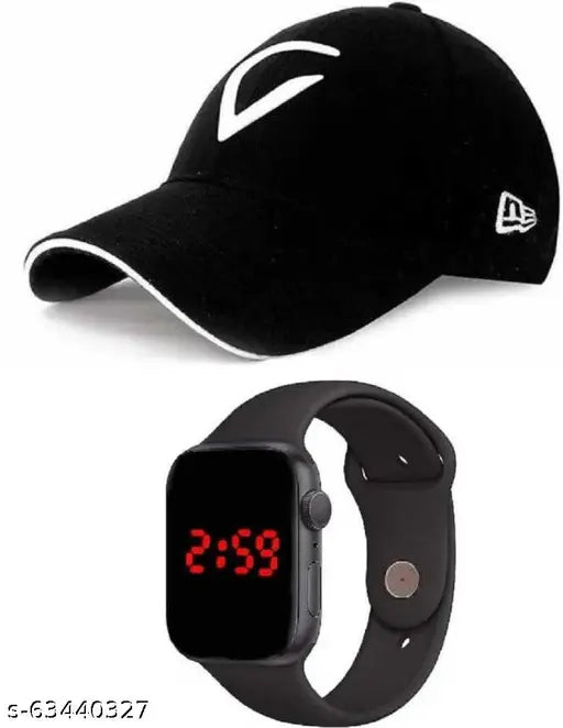 Colorblocked cotton baseball cap pack of 2, ideal for sports and fashion, solid CAP branded caps on display