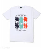 Short-sleeve printed Fastup Cotton Blend T-shirt, soft quality fabric, S-XXL sizes
