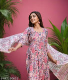 Viscose cotton printed kurta set with dupatta for women, flattering and versatile, showcasing traditional motifs or modern designs, made in India