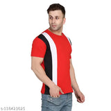 Multicolor cotton Swiftly men's solid round t-shirts (pack of 2), short sleeves, S-XXXL sizes on display
