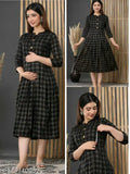 Printed rayon maternity feeding kurta, easy-to-feed nursing kurtis set in various sizes, India