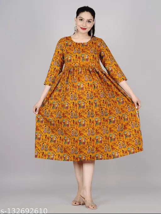 Women's rayon zip kurti, three-quarter sleeves, printed combo, XS to XXXL, maternity wear, Indian origin