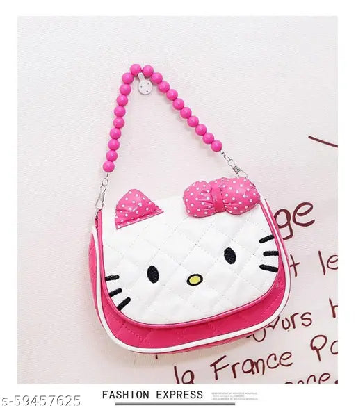 Trendy PU toddler sling bag, versatile for crossbody or shoulder use, ideal for outdoors