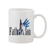 Printed ceramic coffee mug, white 11oz - ideal gift for any occasion, may slightly differ from displayed images due to lighting conditions