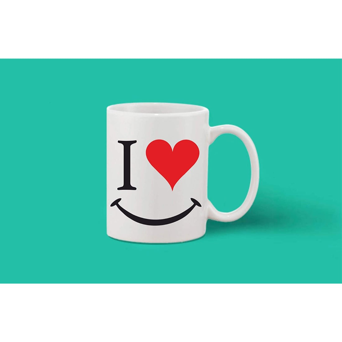 White ceramic coffee mug (hot & cold), ideal gift for any occasion, 11oz