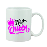 Printed ceramic white coffee mug (hot & cold), ideal gift for any occasion, 1pc 11oz