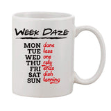 Printed ceramic coffee mug, white 11oz - ideal gift for any occasion, single piece design