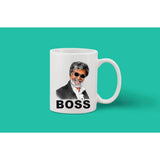 Printed ceramic coffee mug, white 11oz - ideal gift for any occasion, can be used hot or cold