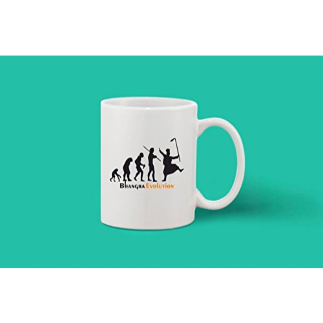 Printed ceramic white coffee mug (11oz), ideal gift for any occasion, one piece for personal use
