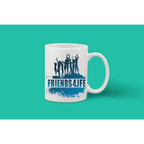 Printed ceramic coffee mug, white 11oz - ideal gift for any occasion, one piece, can be used hot or cold