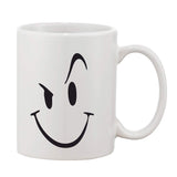 Printed ceramic white coffee mug (hot/cold), ideal gift for any occasion, single piece, 11oz size