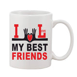 Printed ceramic 11oz coffee mug, ideal gift for any occasion, white color