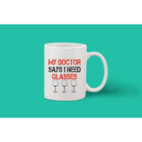 Printed ceramic coffee mug, 1 piece white 11oz - ideal gift for any occasion, may slightly differ from images due to lighting and screens