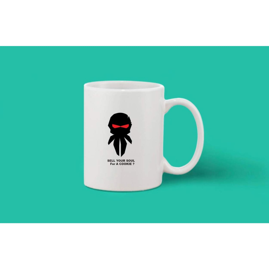 Printed ceramic white coffee mug (hot & cold), ideal gift for any occasion, 11oz size, actual color may vary