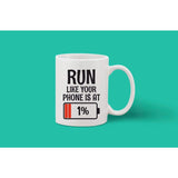 Printed ceramic white coffee mug, ideal gift for any occasion (11oz)