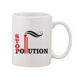 Printed ceramic coffee mug 1pc, white 11oz - ideal gift for any occasion, can be used hot or cold