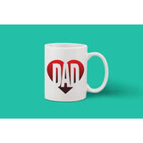 Printed ceramic coffee mug, white 11oz - ideal gift for any occasion, single piece, can be used hot or cold